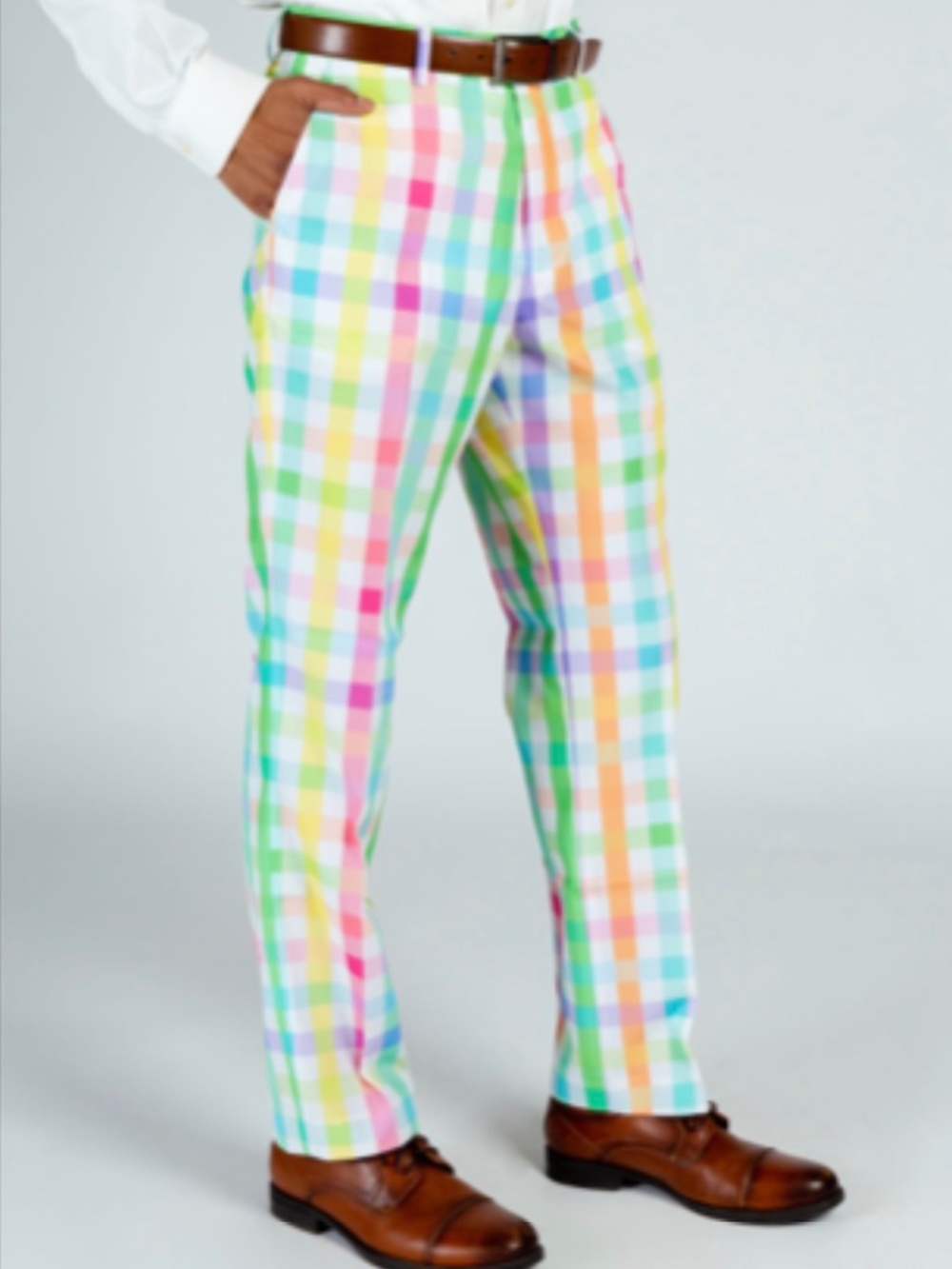Shinesty pastel plaid pants